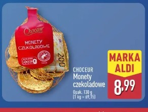 Choceur Monety czekoladowe
