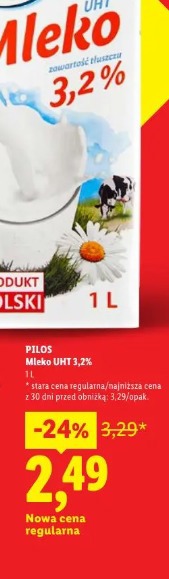PILOS Mleko UHT 3,2%