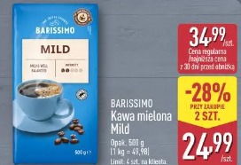 Barissimo Kawa mielona Mild