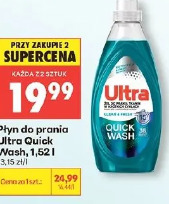 Ultra Quick Wash płyn do prania, 1.52 l