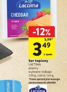 Ser topiony Lactima cheddar