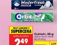 Cukierki Winterfresh, Orbit