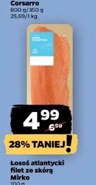 Łosoś atlantycki filet ze skórą Mirko