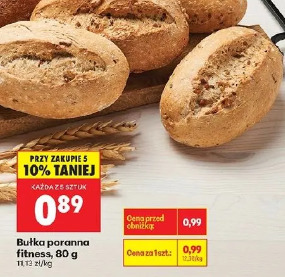 Bułka poranna fitness