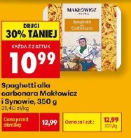 Spaghetti alla carbonara Makłowicz i Synowie
