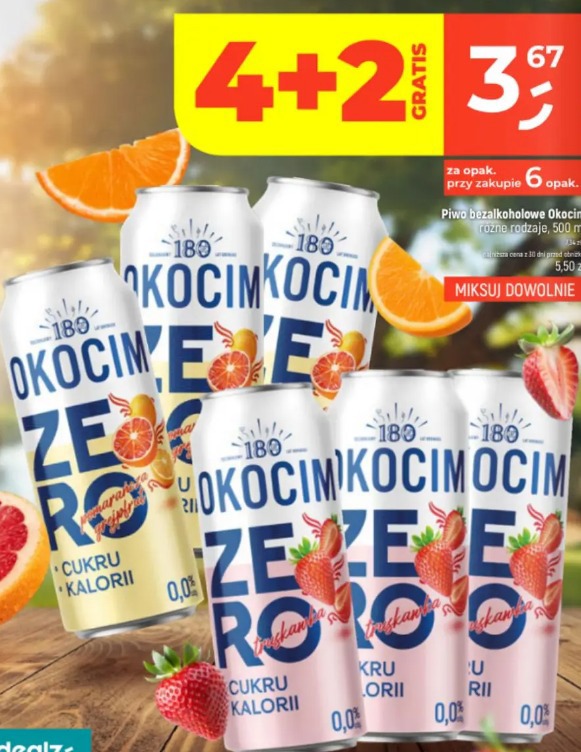 Piwo bezalkoholowe Okocim