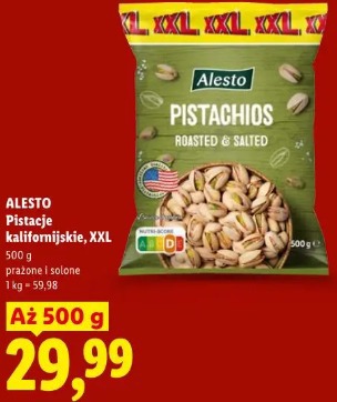 Alesto Pistacje kalifornijskie, XXL