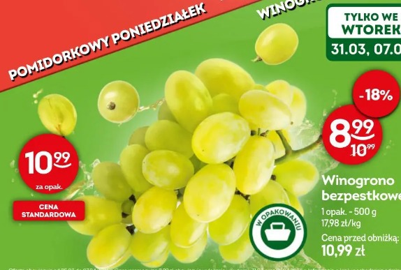 Winogrono bezpestkowe