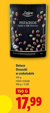 Deluxe Orzeszki w czekoladzie