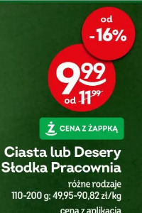 Ciasta lub Desery Słodka Pracownia