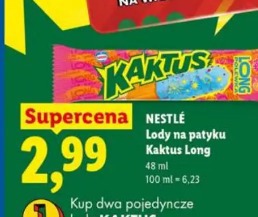 Nestle Lody kaktus 