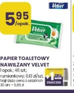 Papier toaletowy nawilżany Velvet