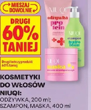 Kosmetyki do włosów Niuqi: odżywka, szampon, maska