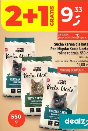 Sucha karma dla kota Pan Miejsko Kocia Uczta