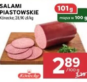 Salami piastowskie Koneckie
