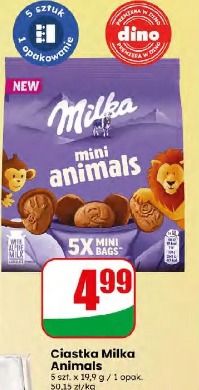 Ciastka Milka Animals