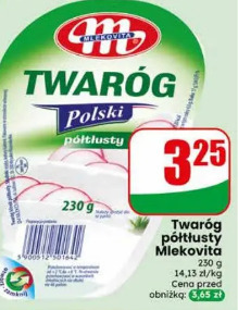 Twaróg półtłusty Mlekovita