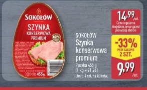 Sokołów Szynka konserwowa premium