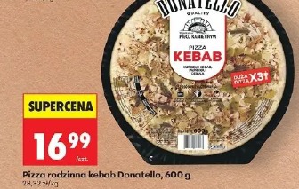 Pizza rodzinna kebab Donatello