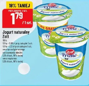 Jogurt naturalny Zott