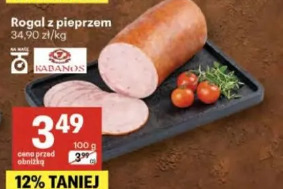 Rogal z pieprzem Kabanos