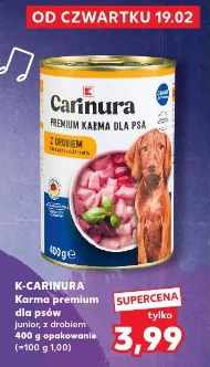 K-Carinura Karma premium dla psów junior z drobiem