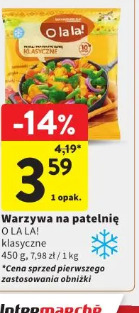 Warzywa na patelnię O LA LA! klasyczne