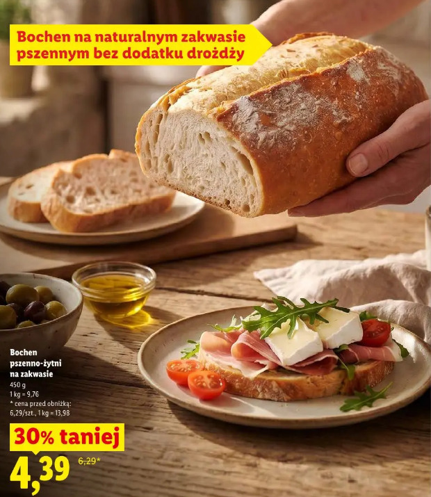 Bochen pszzenno-żytnni na zakwasie