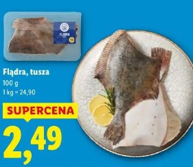 Flądra, tusza