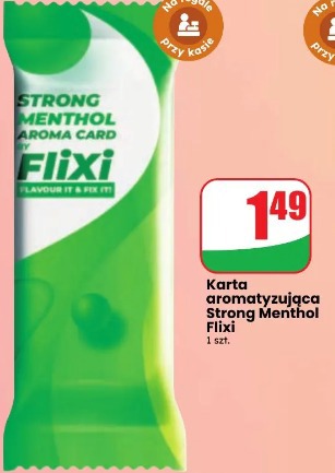 Karta aromatyzująca Strong Menthol Flixi