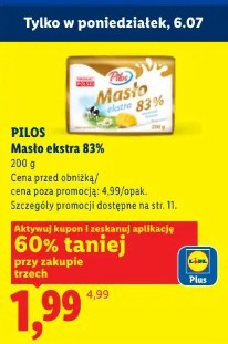 PILOS Masło ekstra 83%