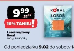 Łosoś wędzony Koral