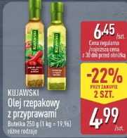 KUJAWSKI Olej rzepakowy z przyprawami różne rodzaje