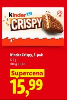 Kinder Crispy 5-pak