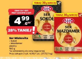 Ser Mlekovita Sokoł Mazdamer plastry