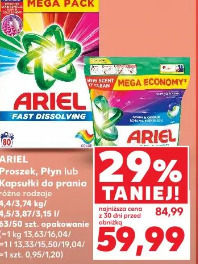 Ariel Proszek, Płyn lub Kapsułki do prania