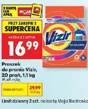 Proszek do prania Vizir, 20 prań, 1,1 kg