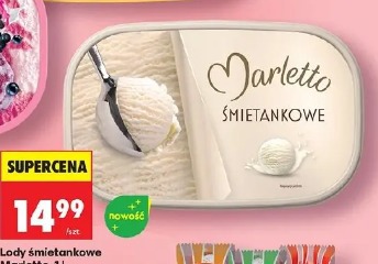 Lody śmietankowe Marletto