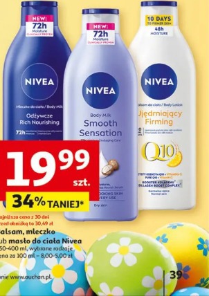 Balsam, mleczko lub masło do ciała Nivea