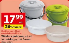 Wiadro z pokrywą lub miska Curver