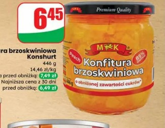 Konfitura brzoskwiniowa Konshurt
