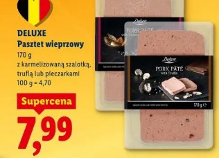 Deluxe Pasztet wieprzowy z karmelizowaną szalotką, truflą lub pieczarkami