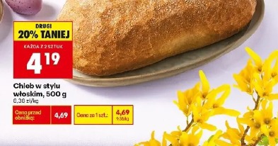 Chleb w stylu włoskim