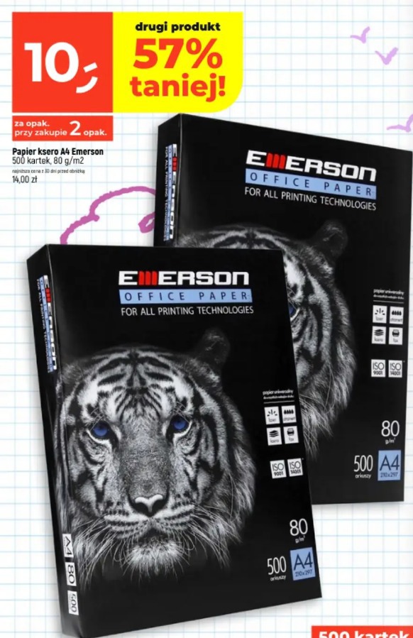 Papier ksero A4 Emerson
