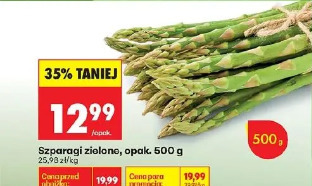 Szparagi zielone, opak.