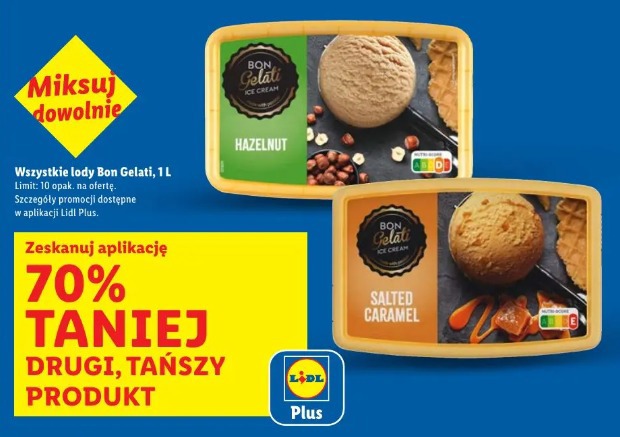 Wszystkie lody Bon Gelati