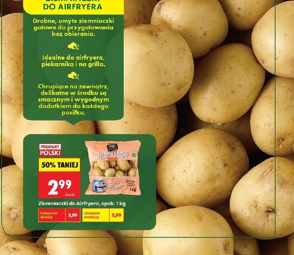 Ziemniaczki do Airfryera