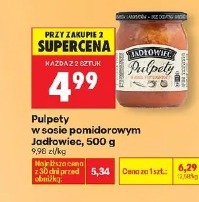 Pulpety w sosie pomidorowym Jadłowiec, 500 g