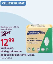 Vuokkoset, biodegradowalne podpaski higieniczne