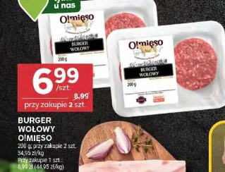 Burger wołowy O!Mięso